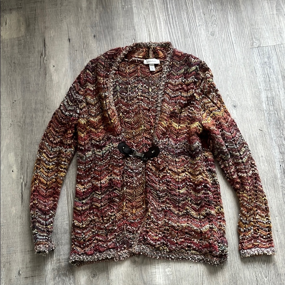 Multicolor Knit Women's Sweater
